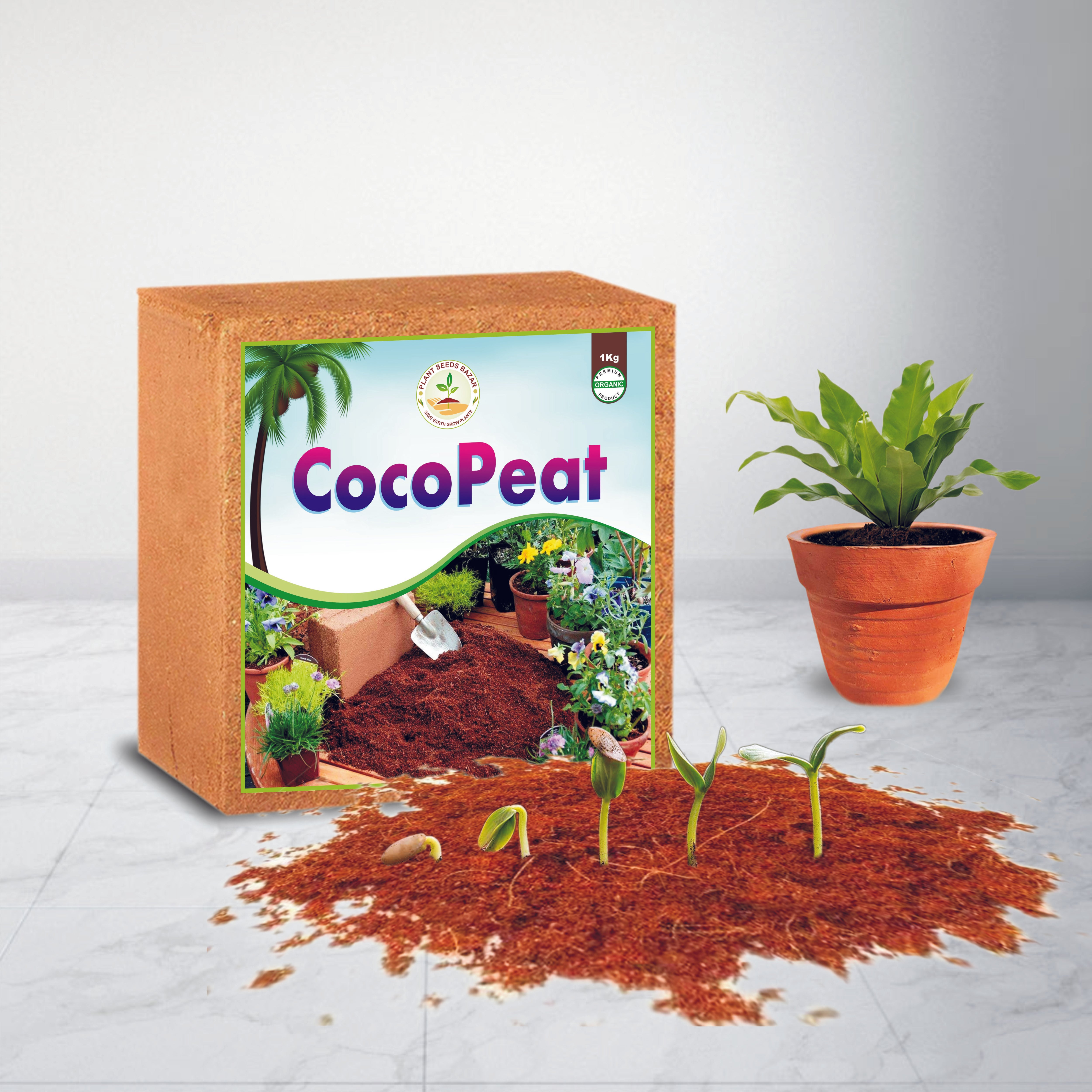 Cocopeat Block for Home Garden