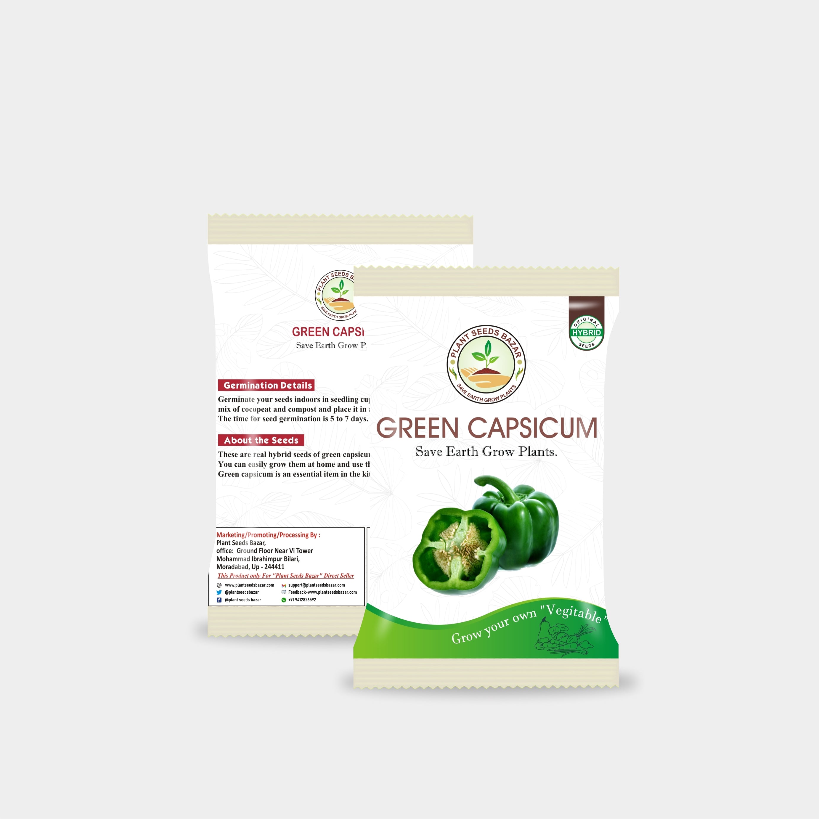 Capsicum Seeds (Shimla Mirch)