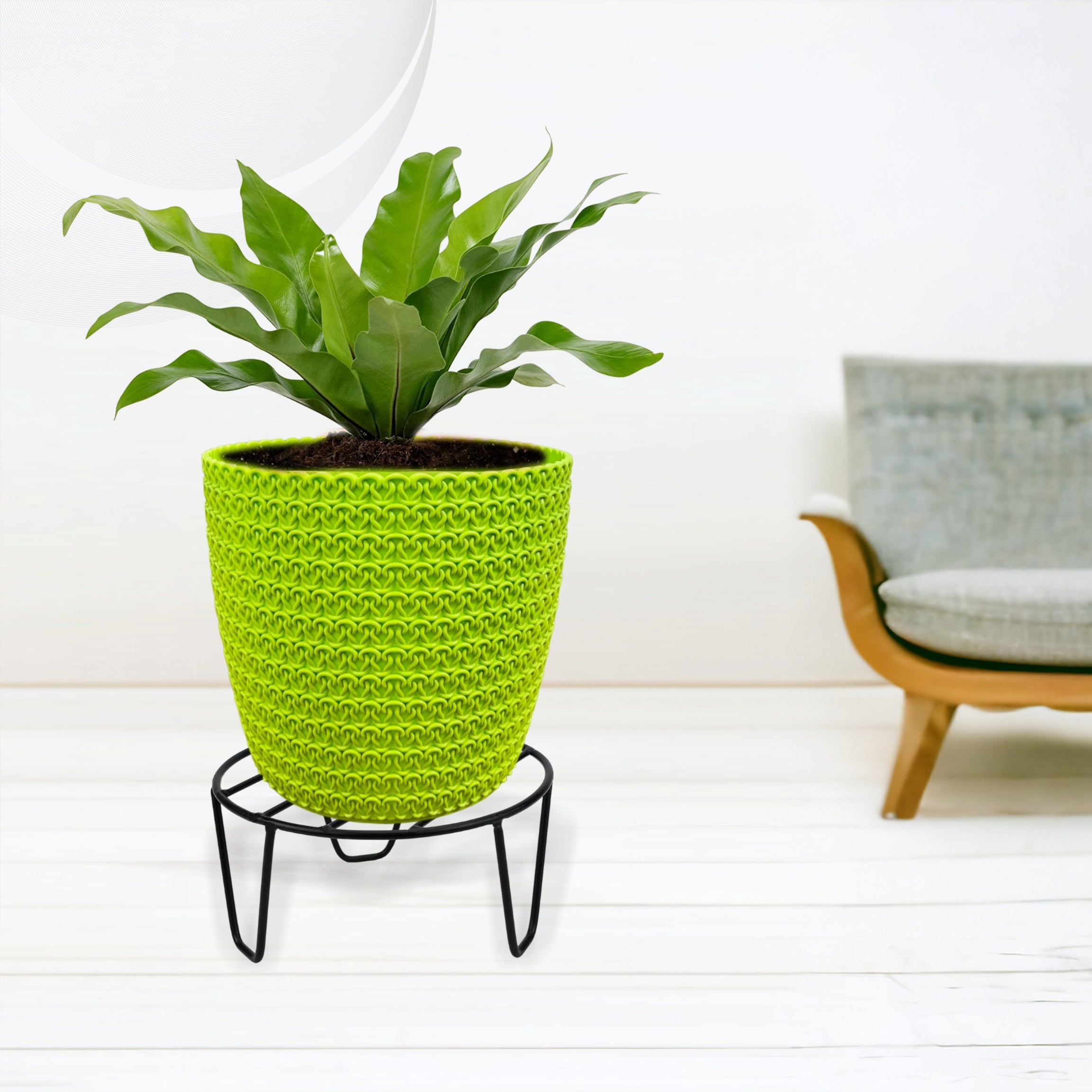 Durable Metal Pot Stand 8 Inch