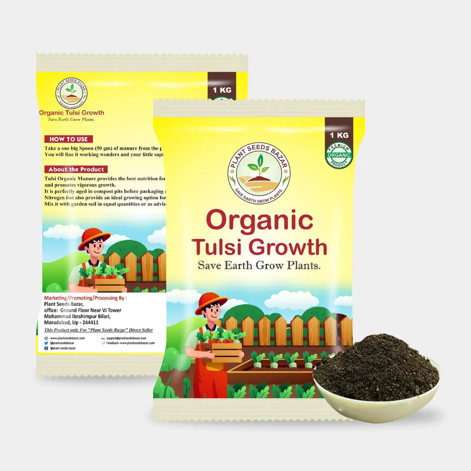 Organic Tulsi Fertilizer  - 1kg Best Nutrition For Tulsi Plant