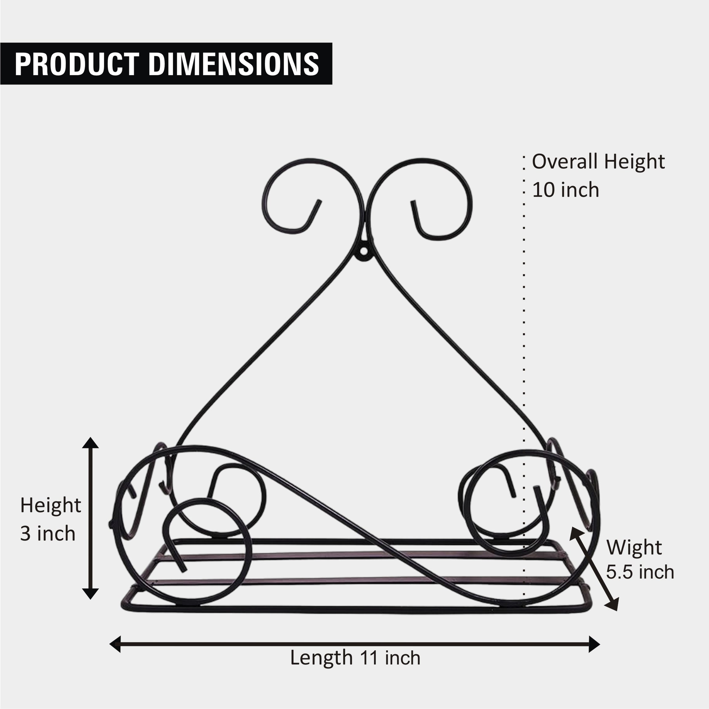 Wall Hanging Flower Pot Stand