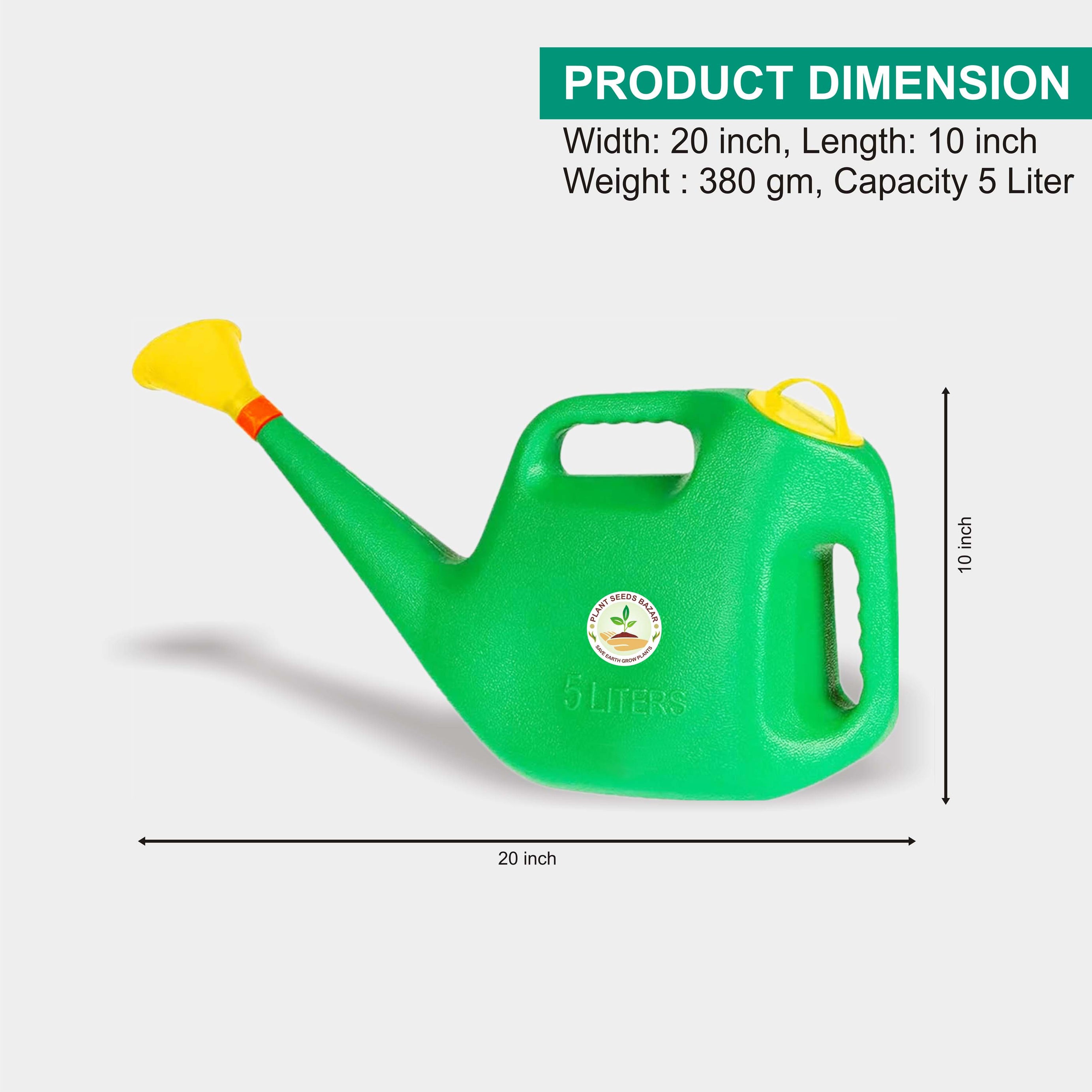 Watering Can 5 Liter (Green)
