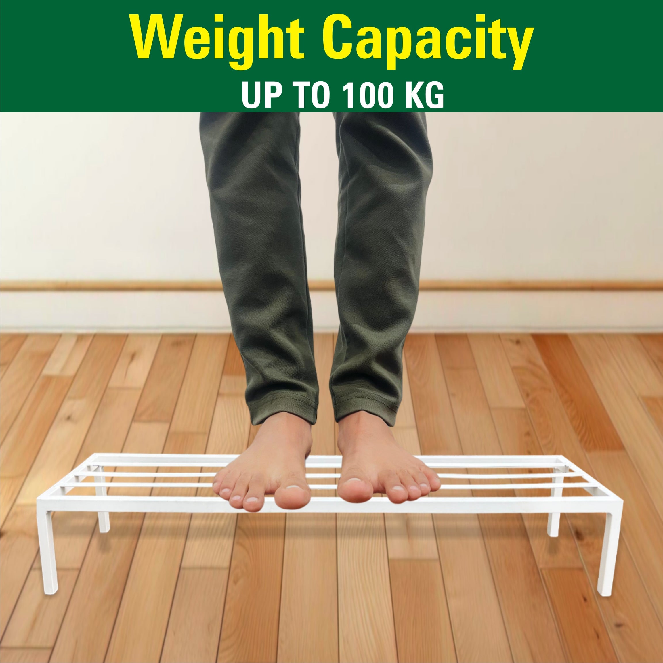 White Metal Plant/Pot Stand for Garden