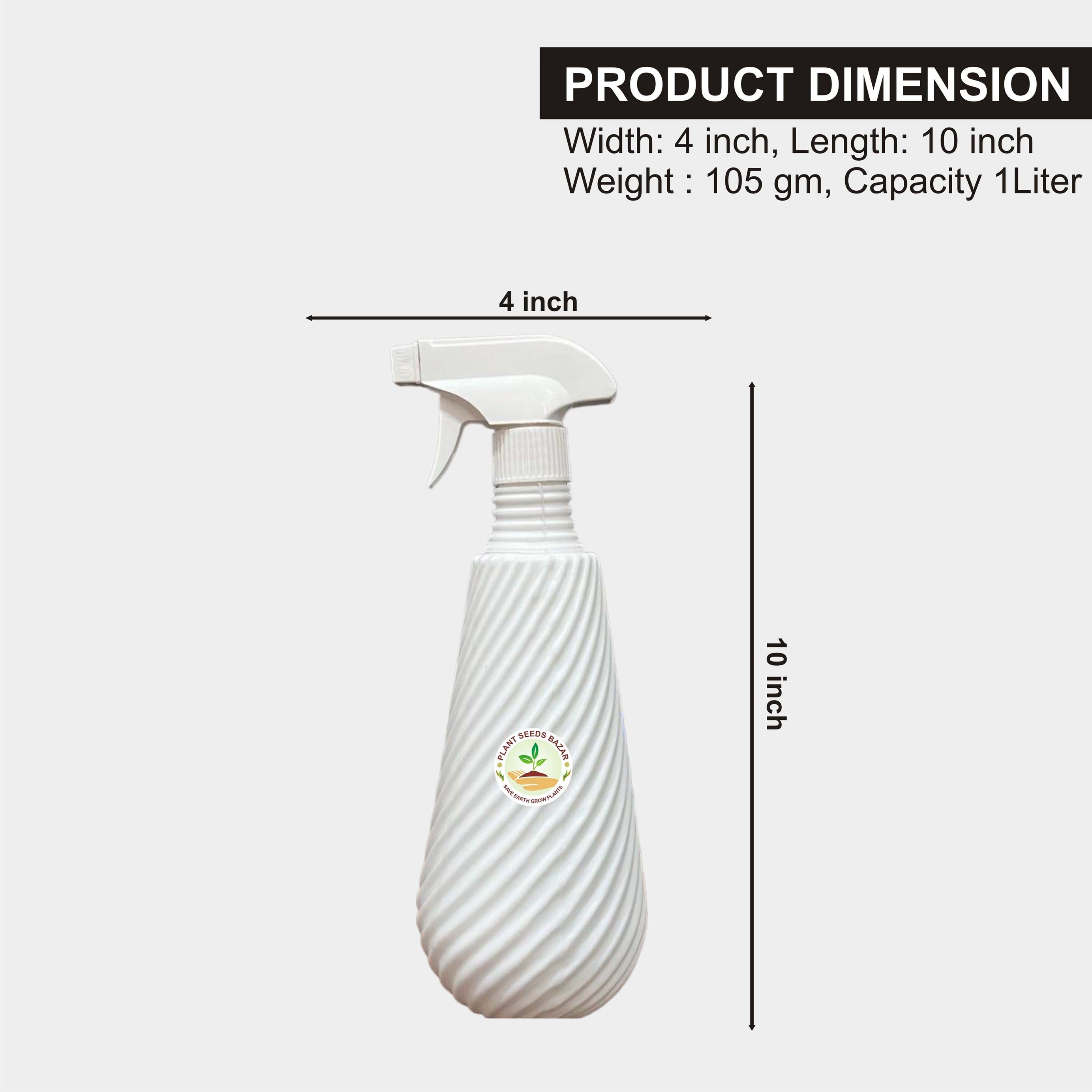 White Spray bottle 1 Liter